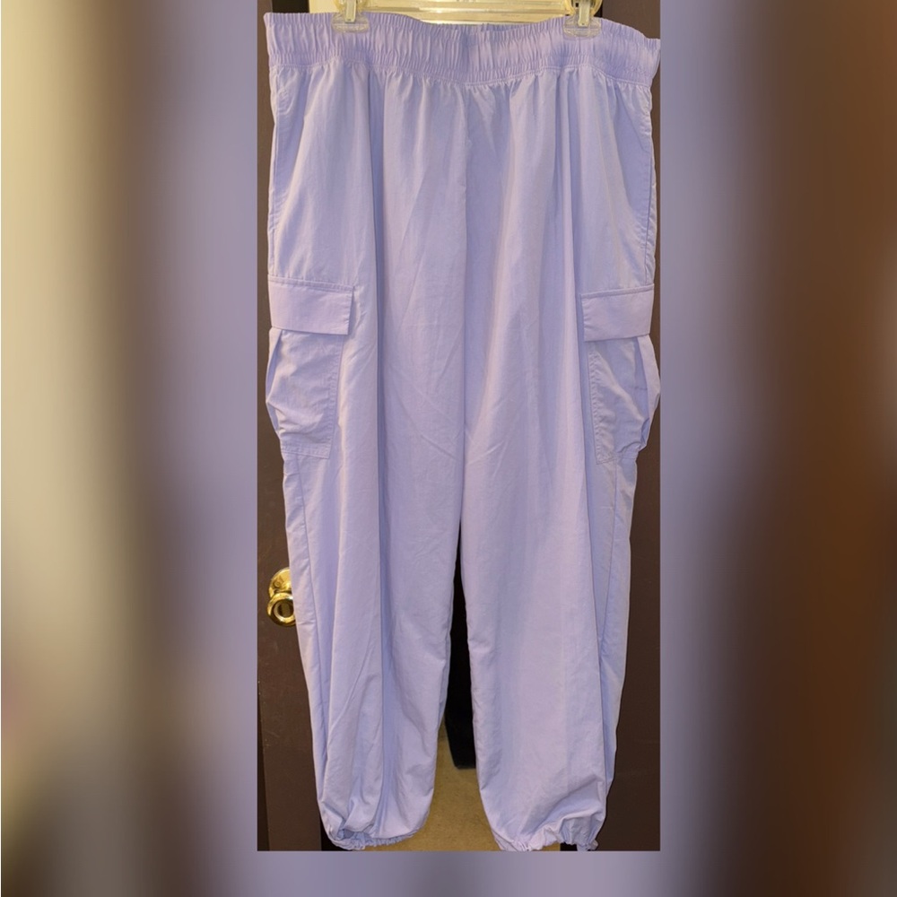 Light Purple Cargo/Swishy Pants